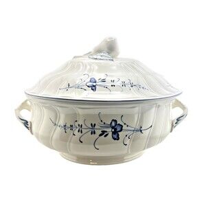 Villeroy & Boch VIEUX LUXEMBOURG Porcelain Soup Vegetable Tureen w/Lid *READ*